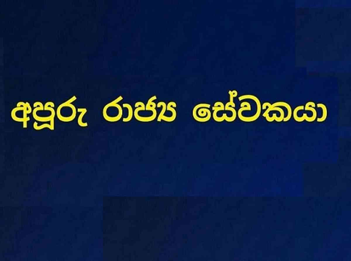 රාජ්‍ය සේවය බරක් වීම