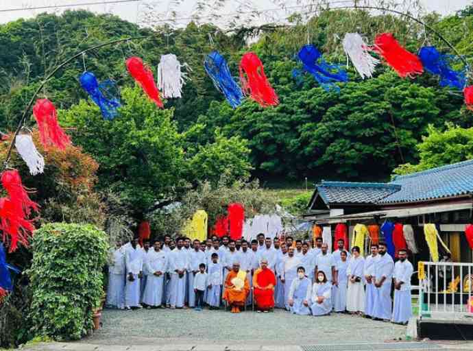 ජපානයේ ලාංකිකයින් වෙසක් උත්කර්ෂවත් ලෙස සමරයි